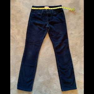 Banana Republic Corduroy Pants in Navy Blue